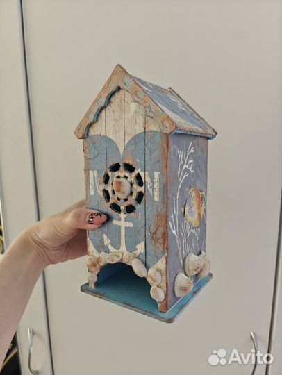 Чайный домик и подставка для чайных пакетиков