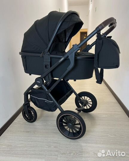 Коляска 3в1 Indigo Carry черный