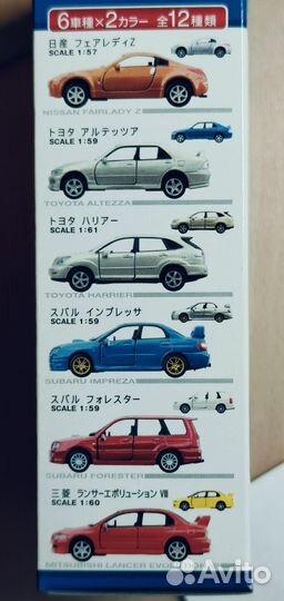 Модели японских авто фирмы konami