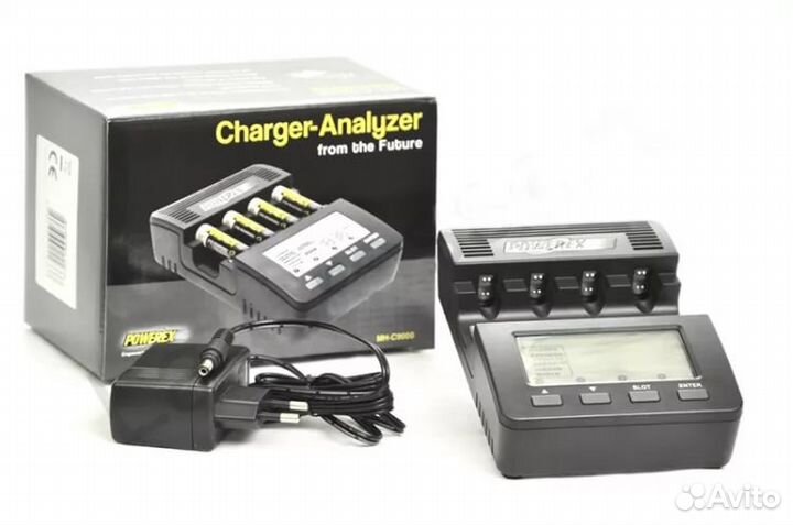 Неиспр. Powerex Maha MH-C9000 заряд 1,5V батареек