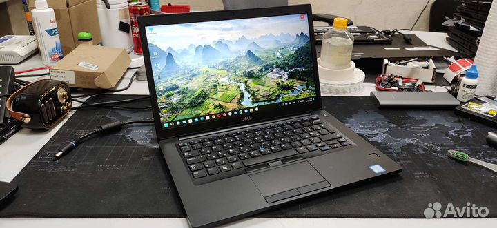 Dell latitude 7490 i5-7gen/16/256/FHD14/ новый акб