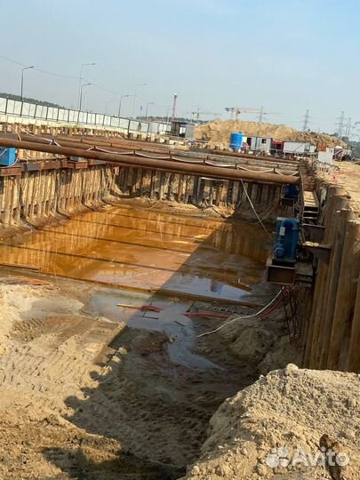 Водопонижение, осушение, откачка воды из котлована