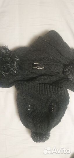 Шапка и снуд, шапка и шарф Zara 5-7 лет