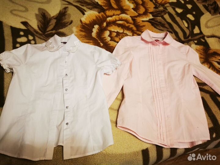 Школьные рубашки для девочек