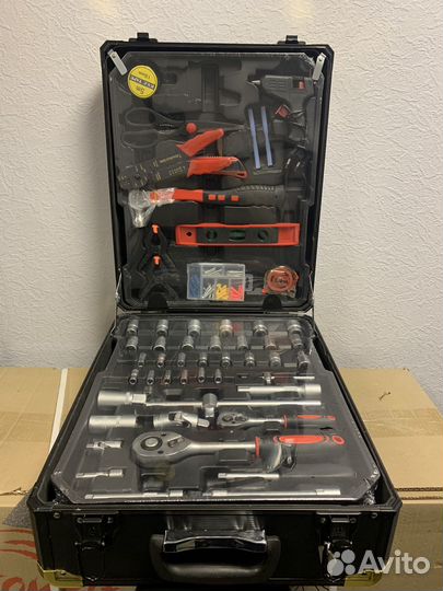 Огромный набор инструментов 187 предметов