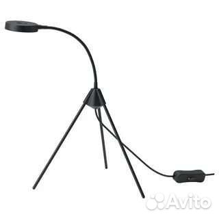 Треттиотре Настольная лампа, светодиодная, черный