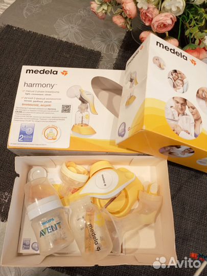 Молокоотсос medela ручной