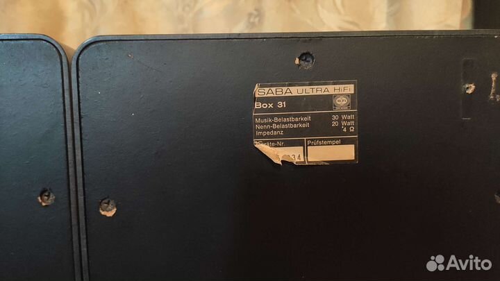Saba box 31