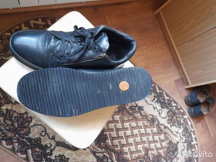 Мужские кожанные ботинки р 43