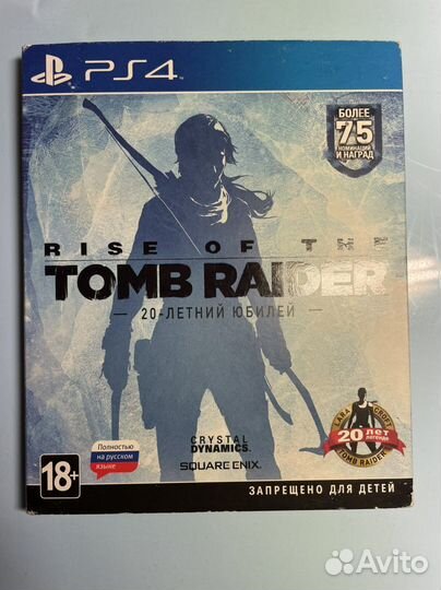 Игра для приставки ps4 rise of the tomb raider