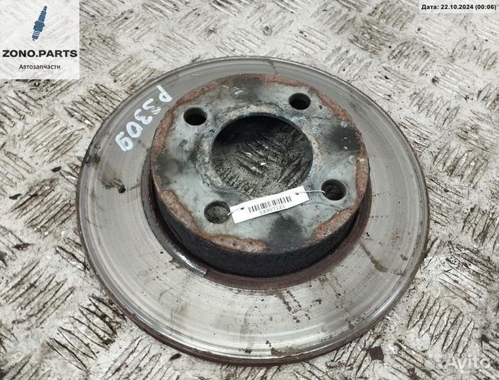 Диск тормозной передний на Audi 80 B3 (1987-1992)