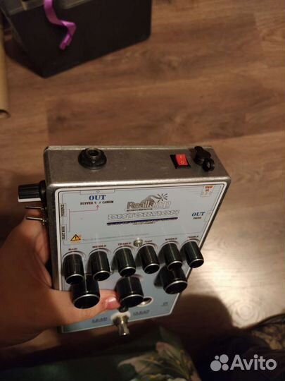 Гитарный напольный ламповый преамп RealLamp