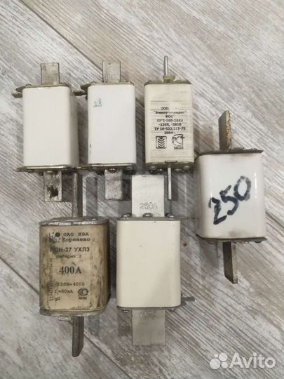 Предохранители 6 штук 100А-400А