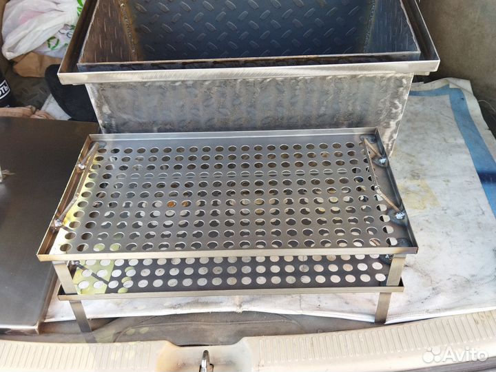 Коптилка горячего копчения