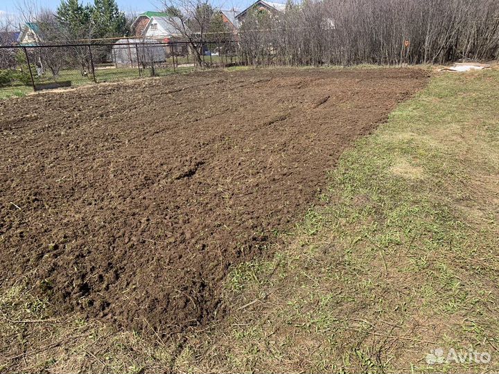 Фрезерование/вспашка/обработка земельного участка