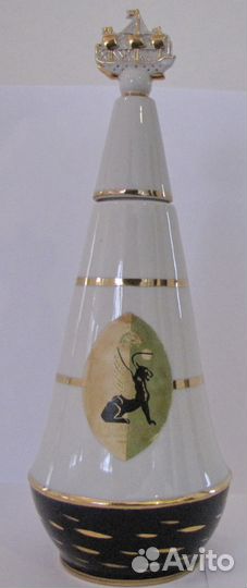 Фарфоровая бутылка Ленинградский юбилейный ликер