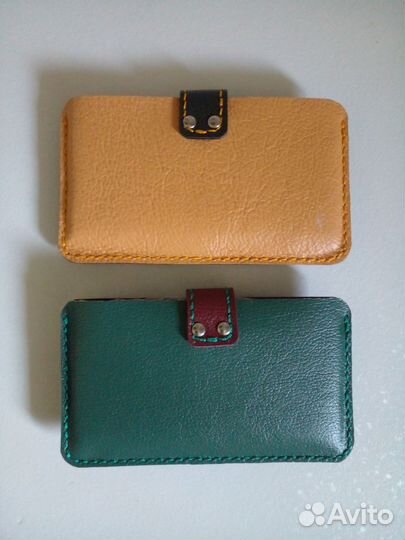 Сумка чехол для телефона натуральная кожа
