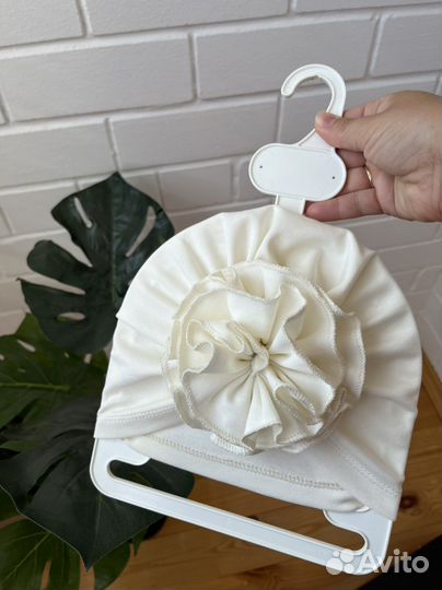 Шапка тюрбан для девочки