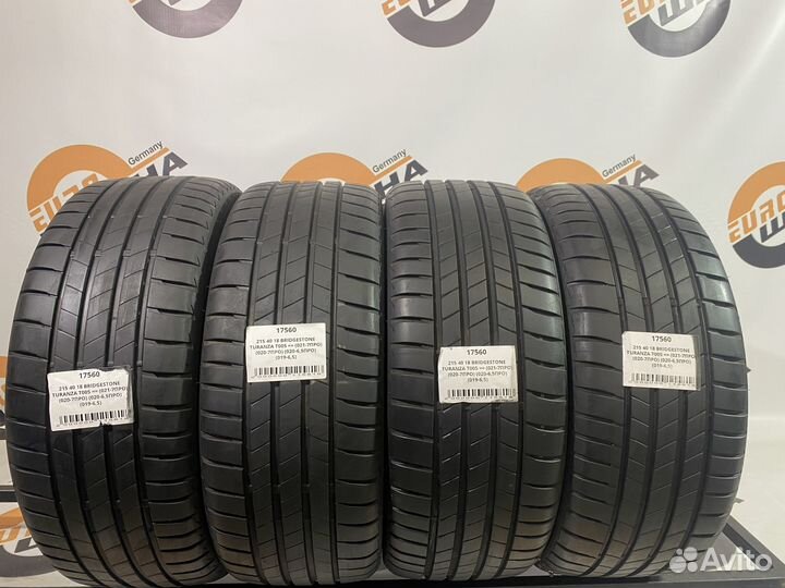 Bridgestone Turanza T005 215/40 R18