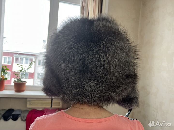 Шапка из чернобурки