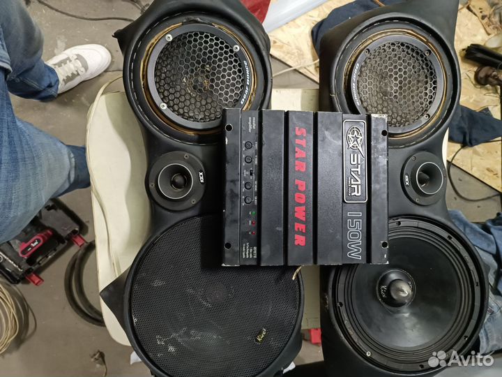 Усилитель и колонки