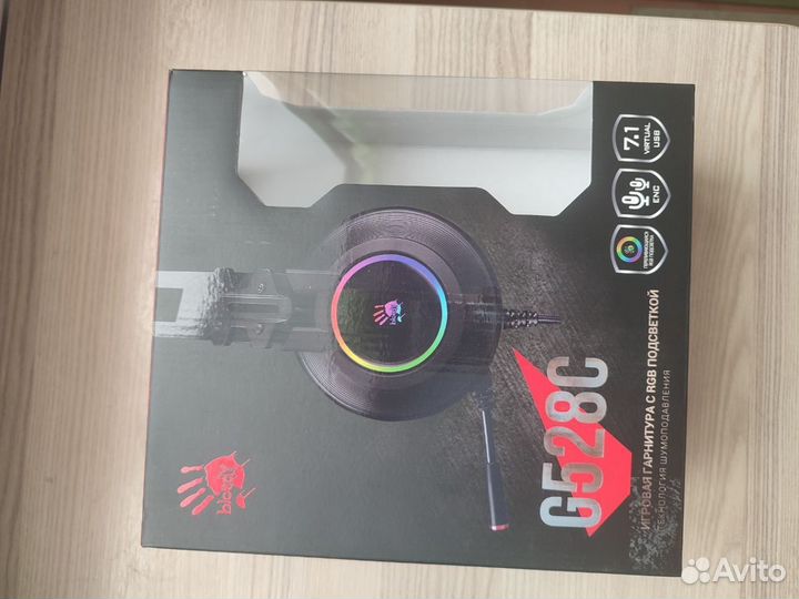 Игровые наушники bloody g528c