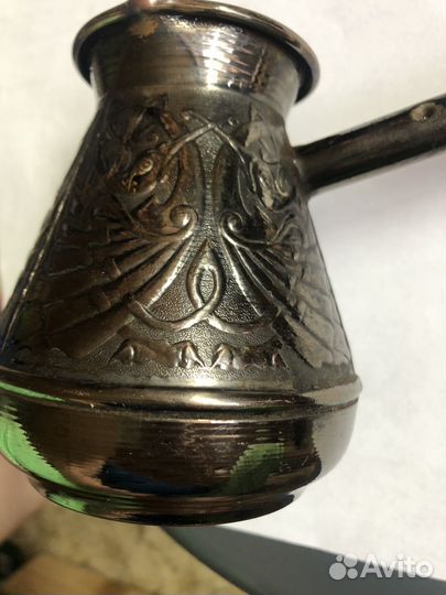 Турка для кофе медная