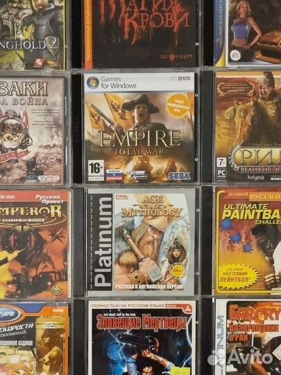 CD диски с играми
