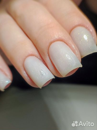 Маникюр, покрытие гель лаком, наращивание