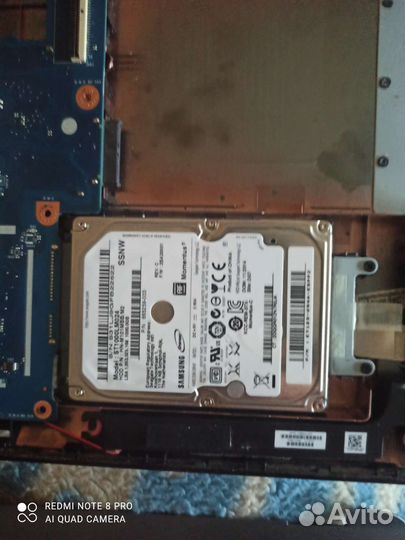 HP ноутбук, разбор