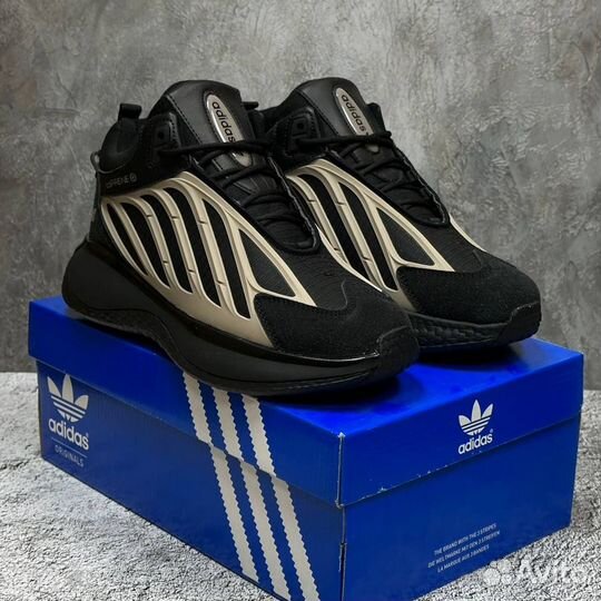 Мужские зимние кроссовки Adidas с мехом