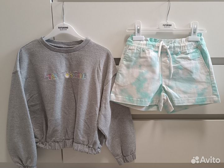 Одежда пакетом для девочки 134 140
