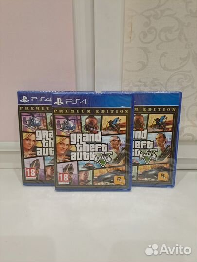 Игра GTA V PS4 (новый)