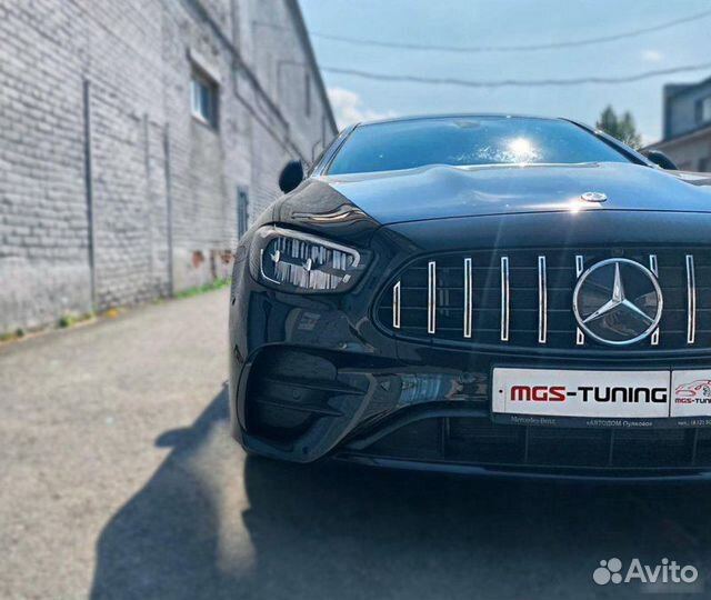 Решетка GT + Диффузор Е53 E-Coupe C238 рестайлинг