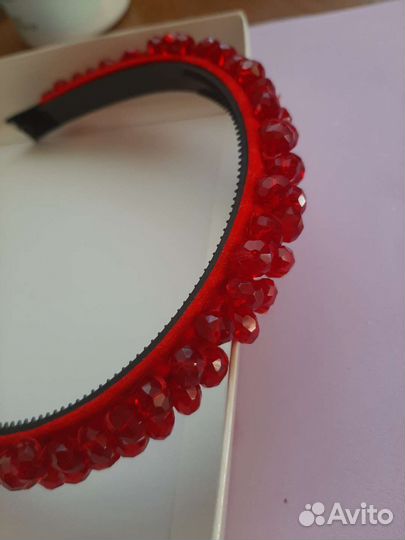 Ободок для волос ручной работы