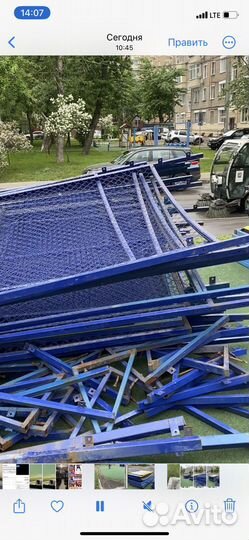 Хоккейная площадка 12х22