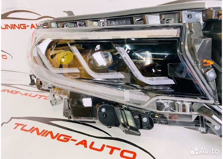 Фары Toyota Land Cruiser Prado 150 Lexus style