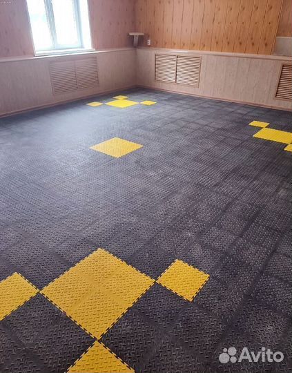 Пвх плитка в гараж