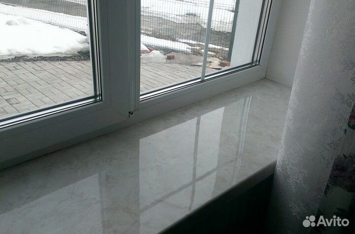 Подоконник кристаллит Бристоль глянец