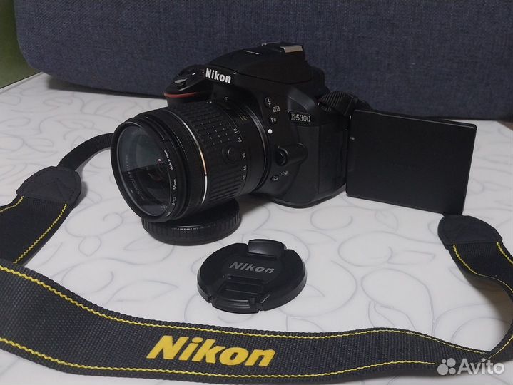 Зеркальный фотоаппарат Nikon D5300 Kit 18-55 AF-P