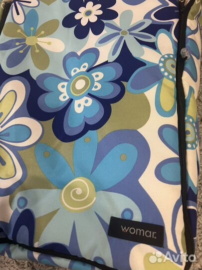 Зимний меховой конверт в коляску Womar