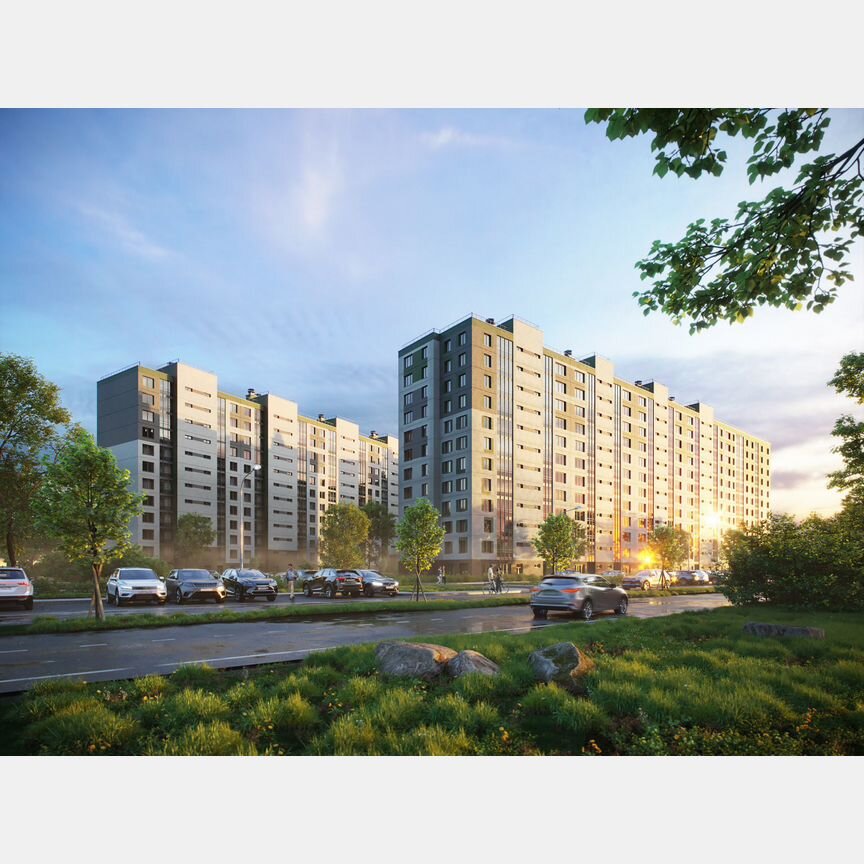 Квартира-студия, 25 м², 4/12 эт.