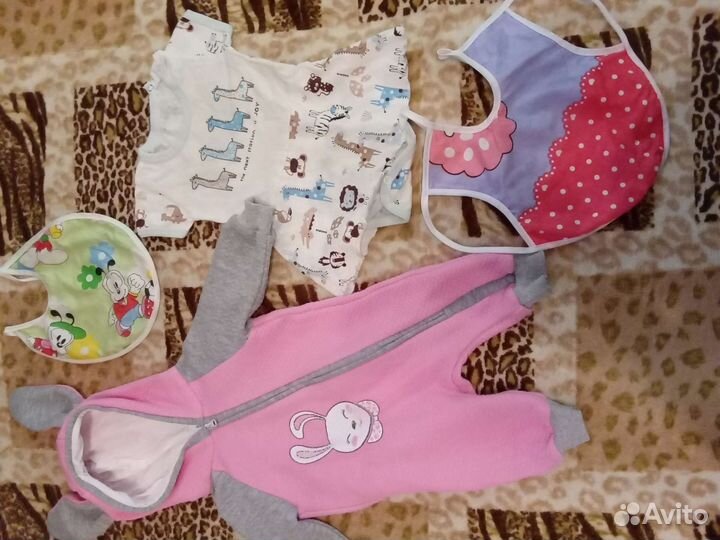 Детские вещи пакетом для девочек от 0 до 3 месяцев