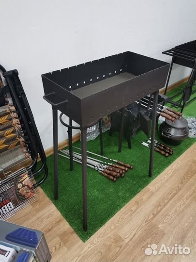 Мангал разборный 3 мм окрашенный