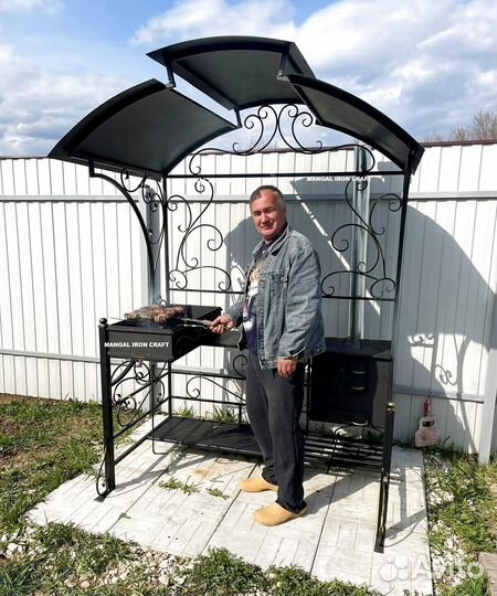 Мангал кованый