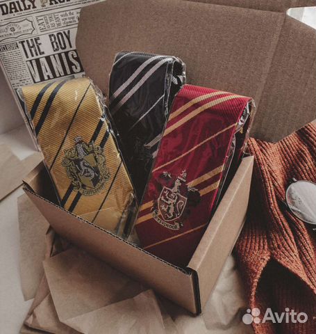 Галстуки факультетов Хогвартс