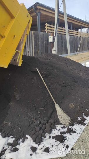 Чернозем,торф, плодородный грунт