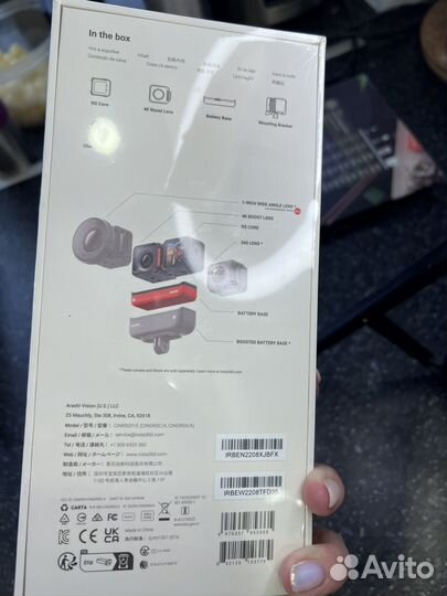 Новая Экшн камера Insta360 RS