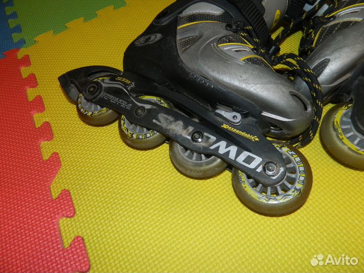 Роликовые коньки детские раздвижные 19-21