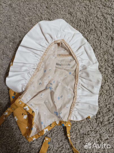 Чепчик ручной работы